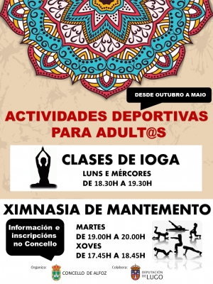 ACTIVIDADES DEPORTIVAS PARA ADULTOS
