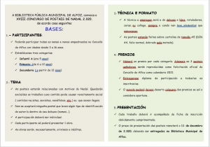 XVIII CONCURSO DE POSTAIS DE NADAL. ALFOZ 2020.