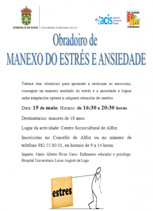 OBRADOIRO MANEXO DO ESTR&Eacute;S E ANSIEDADE